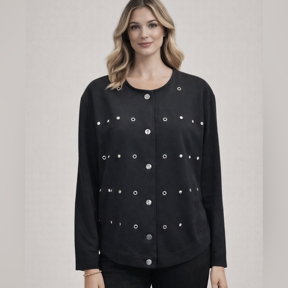 suko jeans Jackets & Blazers - NWT Suko Jeans Black Studded Jacket